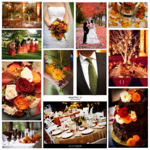 Autumn wedding decoration ideas